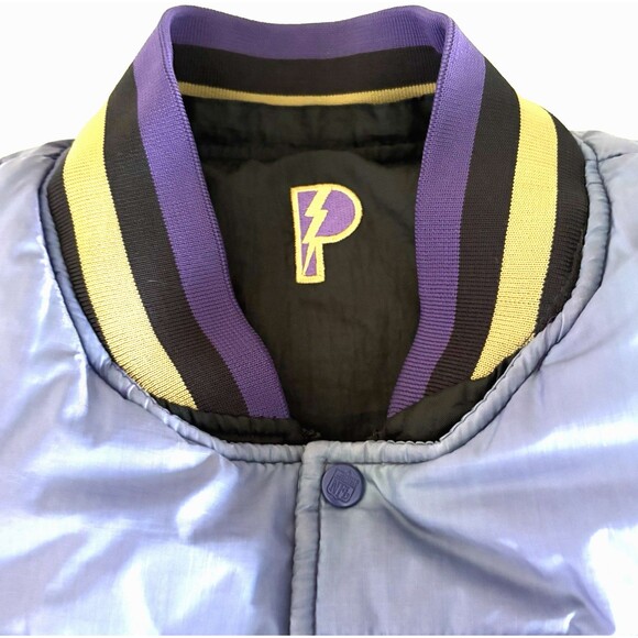 Vintage Men’s 1990’s Pro Player Baltimore Ravens Quilted Reversible Jacket XL - Picture 4 of 15